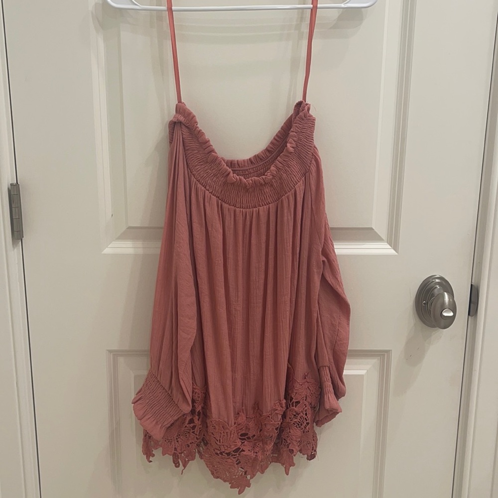 pink She + Sky shirt